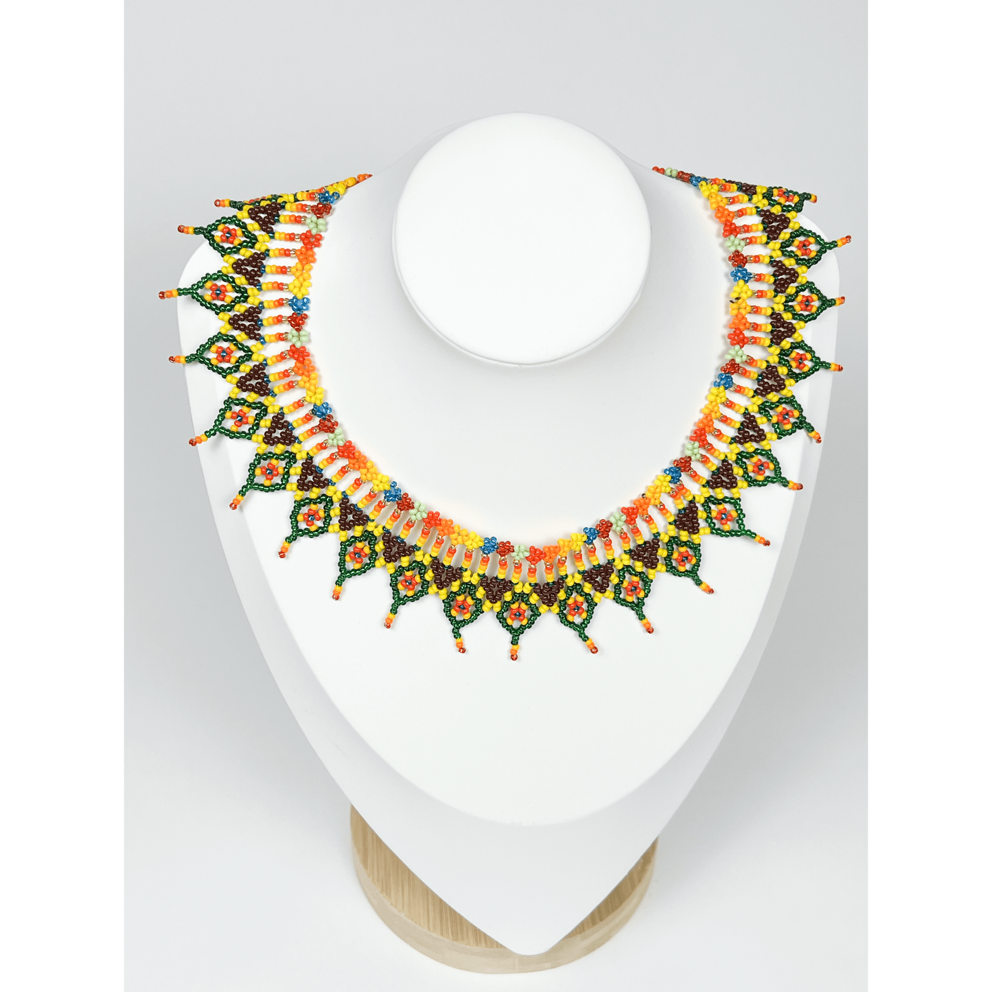 Green Beaded Necklace