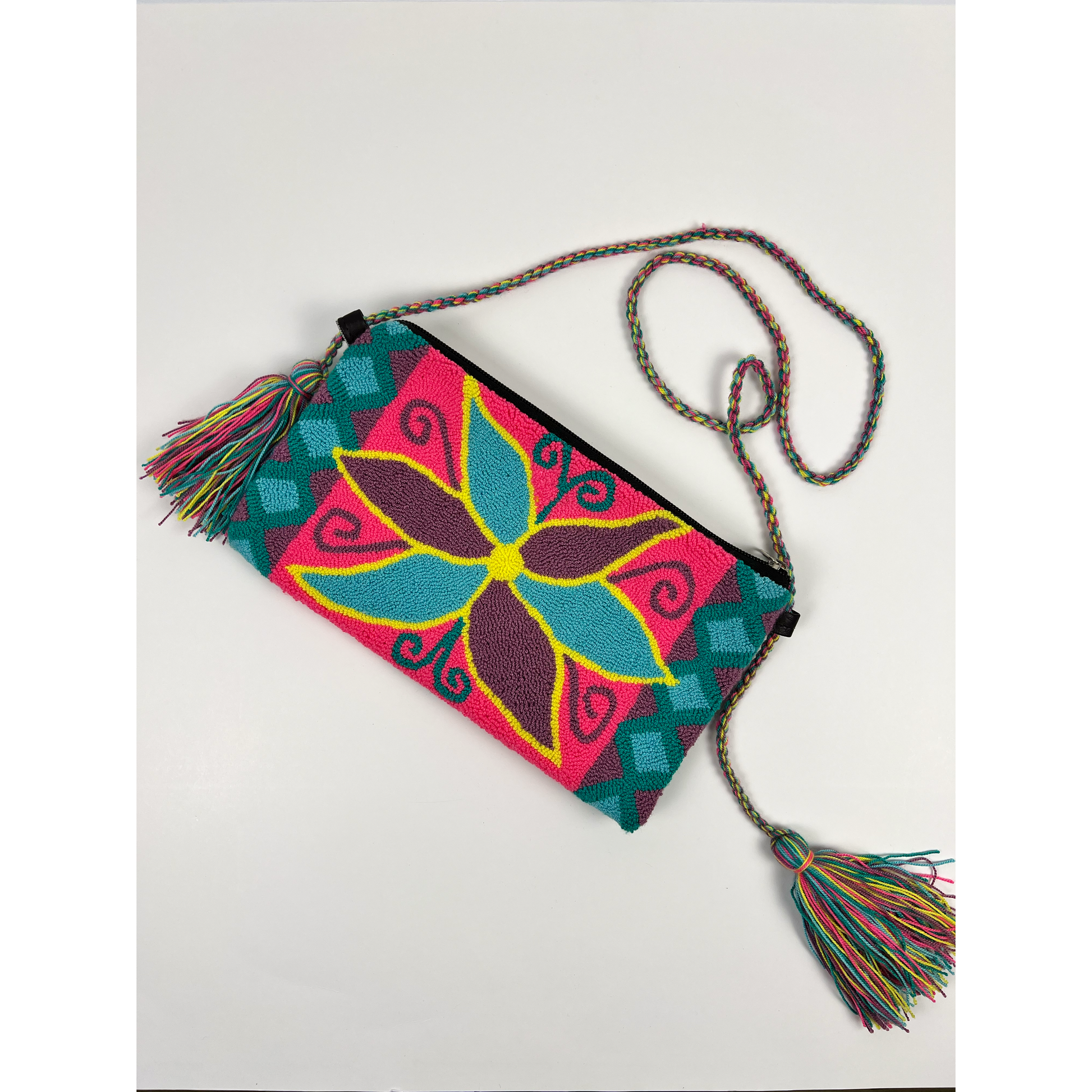 Colombian Wayuu Mochila Purse - top