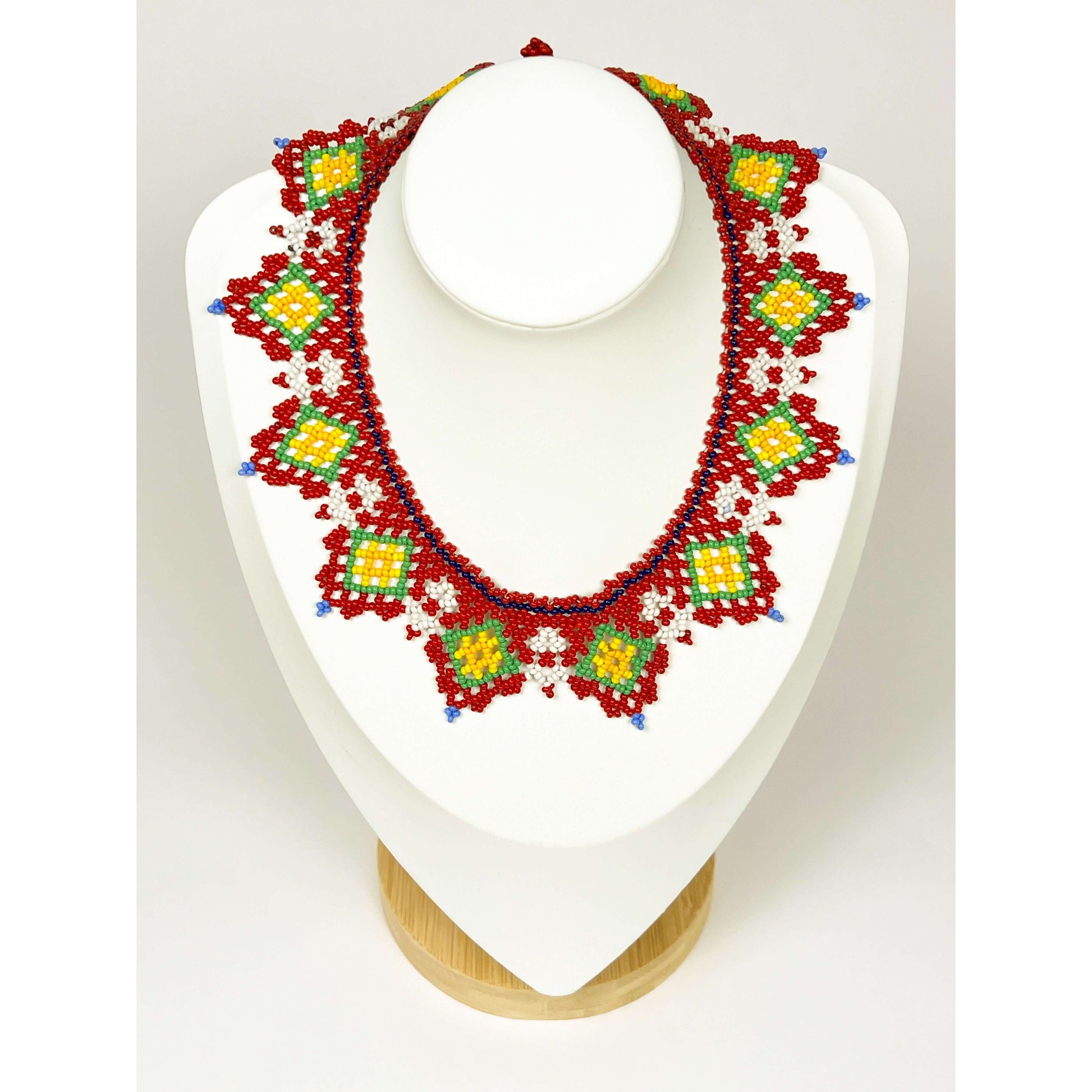 Red Beaded Necklace